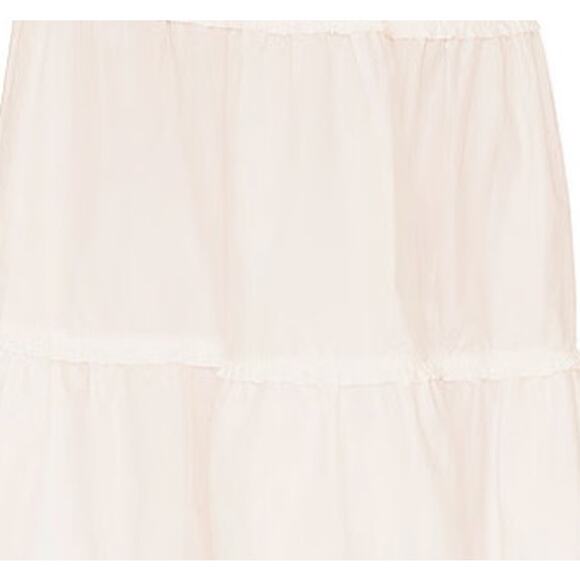 V. Chapman White Tiered Ruffle Midi Dress Size 10 Cutout Corset Resort $385 NEW - Picture 4 of 10